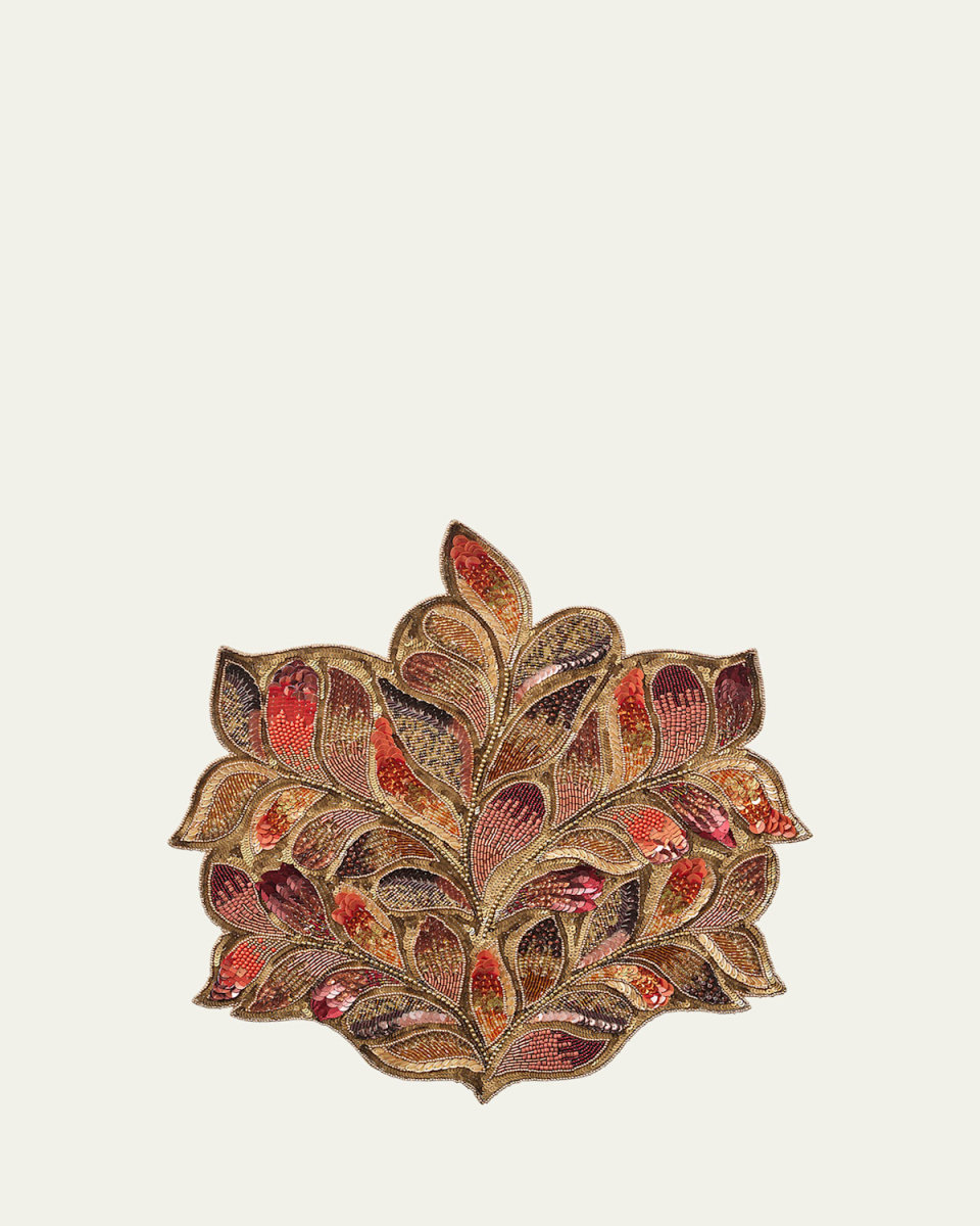 Maple Hues Beaded Placemat